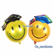 Smile graduation foil balloon - graduation foil balloon - graduation foil balloon