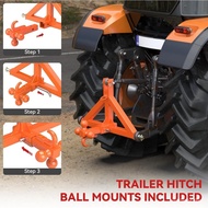 3.2" Penerima Hitch Treler dengan Tow Ball Hitch Tugas Berat Traktor Tow Bar Lampiran Hitch Pantas