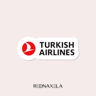 Turkish Airlines Vinyl Sticker Outdoor Suitcase Sticker Waterproof Sticker