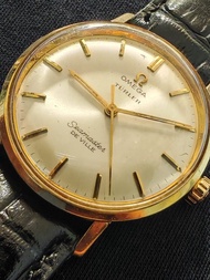 歐米茄Omega Seamaster De Ville 14K金圈耳錶