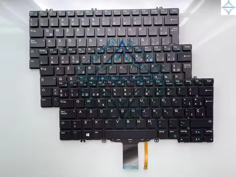 New UK SP BR FR French Latin Spanish Brazil Backlit For Dell Latitude E5280 E5289 E7280 E7290 5290 7