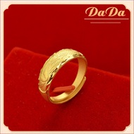 Cincin Emas Asli 24 Karat 1 Gram Ada Surat/hongkong Asli Emas 24k 9999