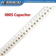 100PCS 0805 SMD capacitor ceramic 330PF 470PF 680PF 820PF 1NF 2.7NF 4.7NF 100NF 1UF 10UF 47UF 330PF-
