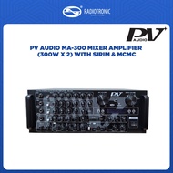 PV Audio MA-300 Mixer Amplifier (300W x 2) With SIRIM & MCMC