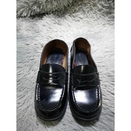 Glossy Leather Boat Shoes