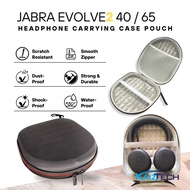Jabra Evolve2 40 / Evolve2 65 Bluetooth Headphone Compatible Headphone Protective Case Storage Carry