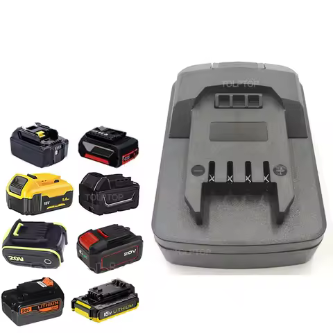 Battery Tool Adapter For Makita/Bosch/Dewalt/Milwaukee/Worx/Devon/Black&Decker/Porter Cable/Stanley