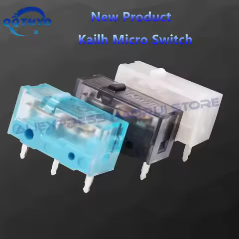 10Pcs Kailh GM2.0 GM4.0 GM8.0 micro switch 20M/60M/80M/90M/100 million times click 3pin gold alloy c