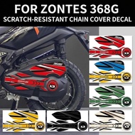 2025 suitable for Zontes 368G Motorcycle Chain Cover Stickers - Waterproof & Scratch-Resistant Thick