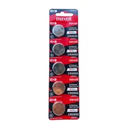 Maxell Lithium Coin Battery CR2032 (5 Pcs)