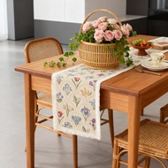 Table Runner Nordic Table Runner Cotton Table Runner with Tassels Cotton Linen Tablecloth Mat for Di