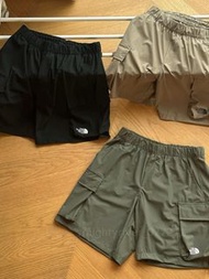 外國預訂 The North Face 口袋工裝速乾短褲（3色選）