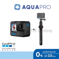 Gopro 10 Black + GoPro Extension Pole 48 inch + Waterproof Shutter Bluetooth Remote GoPro 12 / 11 ของแท้ประกันศูนย์ไทย