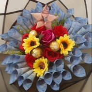 Money Bouquet■flower bouquet■coklat boquet■budjet bouquet