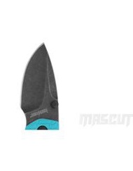 【原型軍品】全新 II KERSHAW SHUFFLE /藍綠多功能工具 .黑石洗 -折刀 AJ-2031 #8700T