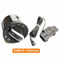 New Auto Headlight Switch With Sensor For Vw Golf 6 2008-2012 Tiguan 2016-2018 Touran 2003-2016 Jett