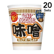 【20入組】日清食品 杯麵 味噌口味 82g
