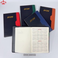 Year 2026 Planner Calendar Daily Activity Plan Journal Notebook Leather Cover Quality 2026-1