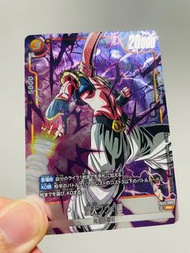 特 龍珠 Fusion world  日版 限定異畫 上位對戰優勝限定稀有版 坑紋鐳射 吸收悟天格斯布歐  無傷靚卡 $40  星期買油麻地交收 郵寄$5