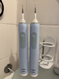 Oral-B PRO3  x2支 Electric Toothbrush 電動充電牙刷(霧藍色)