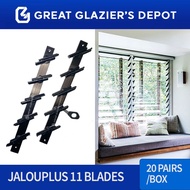 Jalouplus Jalousie Frame 11 Blades (20 Pairs)