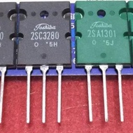 2Pair Second-Hand 2SA1301 2SC3280 2SA1302 2SC3281 TO 3PL transistor amplifier pairing power