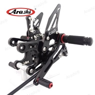 Arashi Rearsets Footrest Racing FootPegs for KAWASAKI NINJA ZX10R ZX1000 ABS 2011-2016