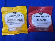 Jakemans 蜂蜜檸檬/櫻桃 薄荷潤喉糖