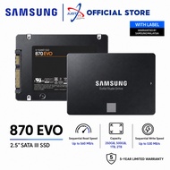 Samsung 870 EVO 2.5" SATA III SSD (250GB / 500GB / 1TB / 2TB )