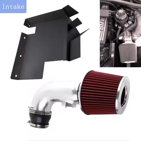 PERFORMANCE FOR 2006 BMW 330i & 2007-2011 BMW 128i 328i 3.0L 6cyl Engine Heat Shield Cold Air Intake