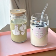 Mocorie - Chamomile Coquette Glass Coquette Ribbon Glass/ Ribbon Coquette Glass/ Aesthetic Glass/ Pi