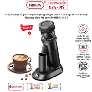 HiBREW G5 professional Single Dose coffee bean grinder, integrated 36 grinding modes - 2 grinding sp
