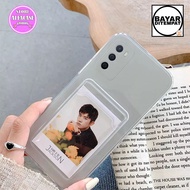 Case Hp Oppo A16 Slot Card Bening Pelindung Belakang Ponsel - Pelindung Handphone - Case Handphone -