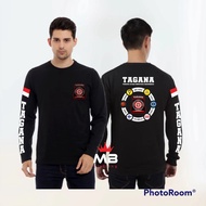 Baju Tshirt Lelaki Kaos Tagana Lengan Panjang Premium / Kaos Tagana