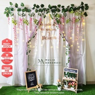 - DEKORASI SYUKURAN TASYAKURAN BACKDROP 4 7 BULANAN PHOTOBOOTH DIY