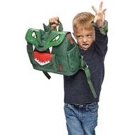 美國Bixbee3D動物童趣系列-英勇綠恐龍小童背包
