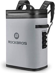ROCKBROS Backpack Cooler Leak-Proof Soft Sided Cooler Waterproof Insulated Backpack Cooler Bag 36 Can Soft Cooler for Camping Fishing Party Outdoor Adventure Picnic