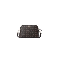 FION Monogram PVC with Leather Crossbody and Shoulder Bag