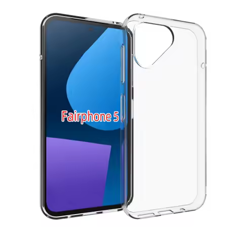 FairPhone 5 Case Transparent Ultra Thin Silicone TPU Back Cover Soft Phone Case for Fair Phone Fairp