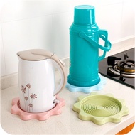 Plain Color Hot Water Bottle Mat Boiling Water Bottle Mat Hot Water Bottle Tray Household Hot Water 