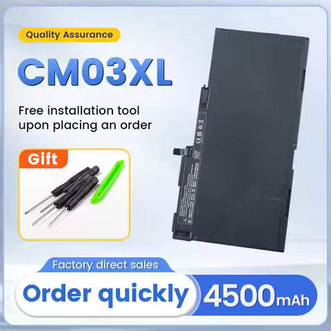 SOMI CM03XL Laptop Battery For HP EliteBook 840 845 850 740 745 750 G1 G2 Series HSTNN-DB4Q HSTNN-IB