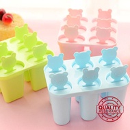 6 Cells Ice Cream Molds One Pull Out Of The Mold Labor-saving Delicious Fun Enjoy Easy Of W3t1