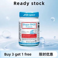 Buy 3 get 1 | Original 现货 - Life Space Shape B420 Probiotic - 15 Billion CFU Digestive & Shape Suppl