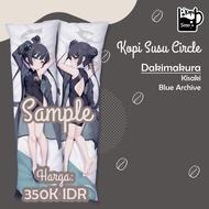 Sarung Bantal Guling Dakimakura Kisaki - Blue Archive