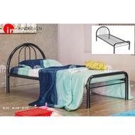 [INNDESIGN.SG] Solna Single Metal Bed Frame (Fully Assembled and Free Delivery)