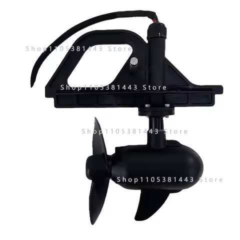 55LBS 65LBS 12V /24V Electric Engine Trolling Motor for Fin Pedal Kayak High Speed and Easy Operatio