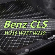 [ Benz CLS ] Trunk Mat- READY STOCK Premium PU Leather Trunk Liner Boot Cargo