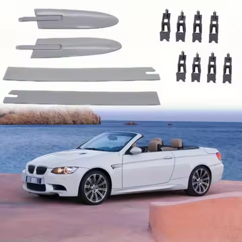 Convertible Roof Top Hinge Cover Kit for BMW E93 335i 430i M3 M4 F83 Replacement 54377184037 5437718