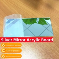 Acrylic plastic mirror panel, organic glass panel, silver mirror, acrylic photography reflector -1pc
