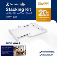 Electrolux Stacking Kit with Slide-out Shelf (White) E1WYHSK1 for Heat Pump Dryer only